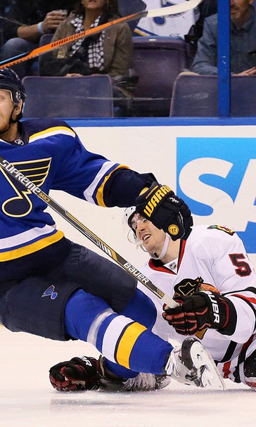 Blues must overcome Game 2 adversity as series moves to Chicago